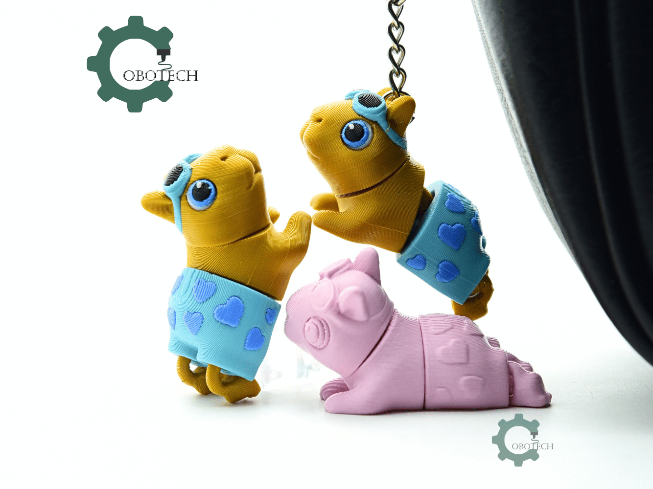 Cobotech-Beach Chill Capybara Articulated Keychain_04.png