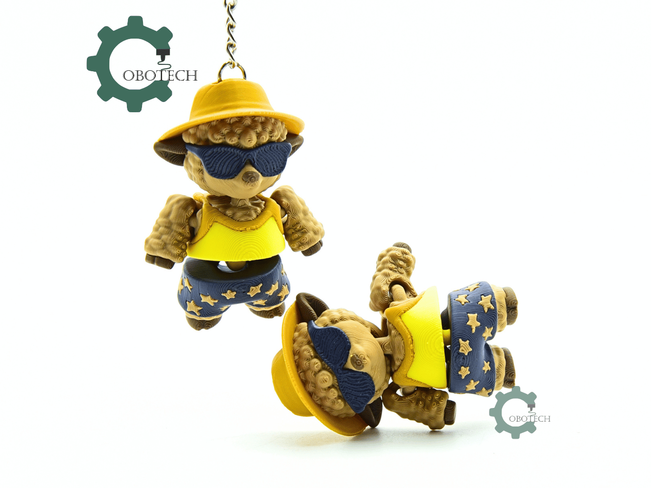 Cobotech-Cool Sheep for Animal Lovers Articulated Keychain_01.png