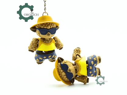 Cobotech-Cool Sheep for Animal Lovers Articulated Keychain_01.png