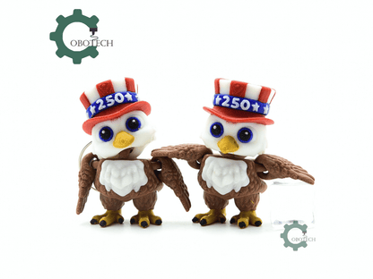Cobotech-America 250 Eagle for July 4th Articulated Keychain_09.png