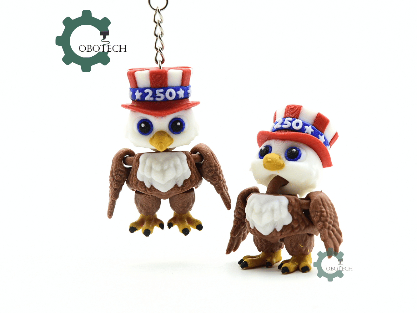 Cobotech-America 250 Eagle for July 4th Articulated Keychain_01.png
