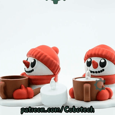 Cobotech-Christmas Melting Snowman Candle Holder_09.gif