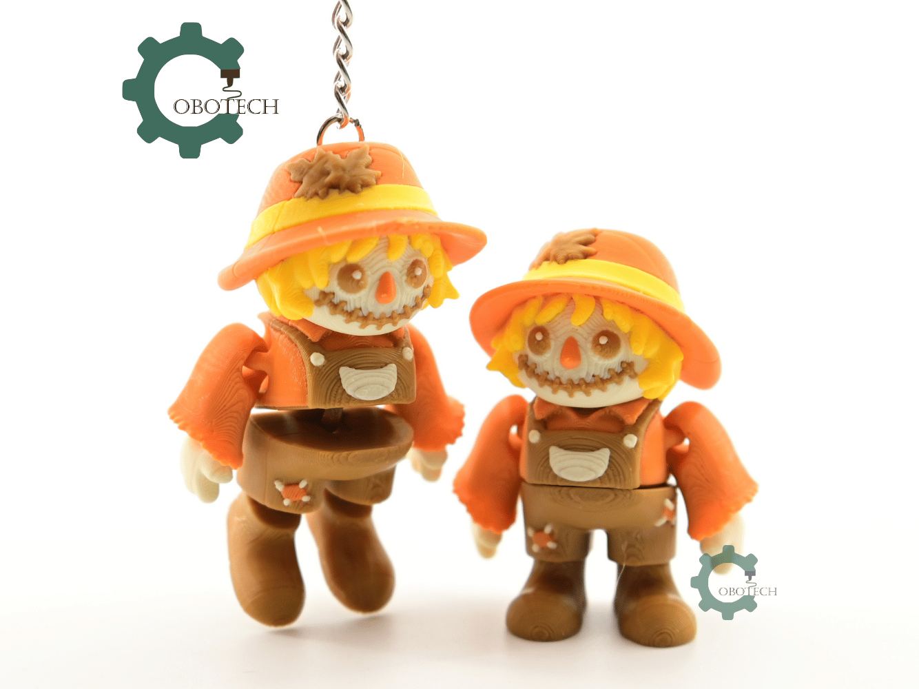 Cobotech-Thanksgiving Cheerful Scarecrow Articulated Keychain_01.png