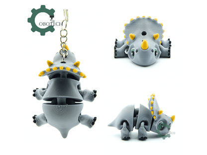 Cobotech-Sleepy Triceratops Articulated Keychain_02.png