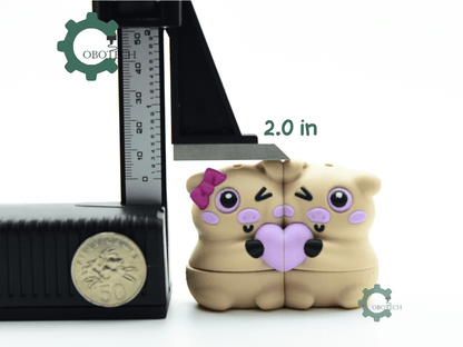 Cobotech-Cute Piggy Couple Magnet Articulated Keychain_03.png