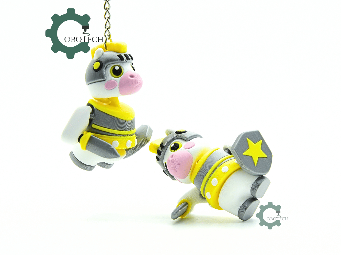 Cobotech-Cute Warrior Horse Articulated Keychain_01.png