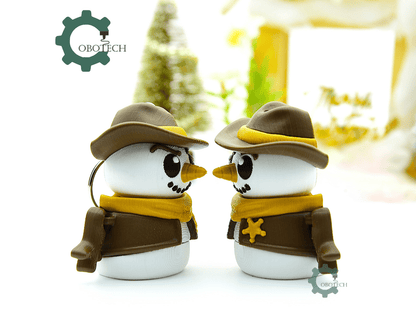 Cobotech-Winter Cowboy Snowman Articulated Keychain_09.png