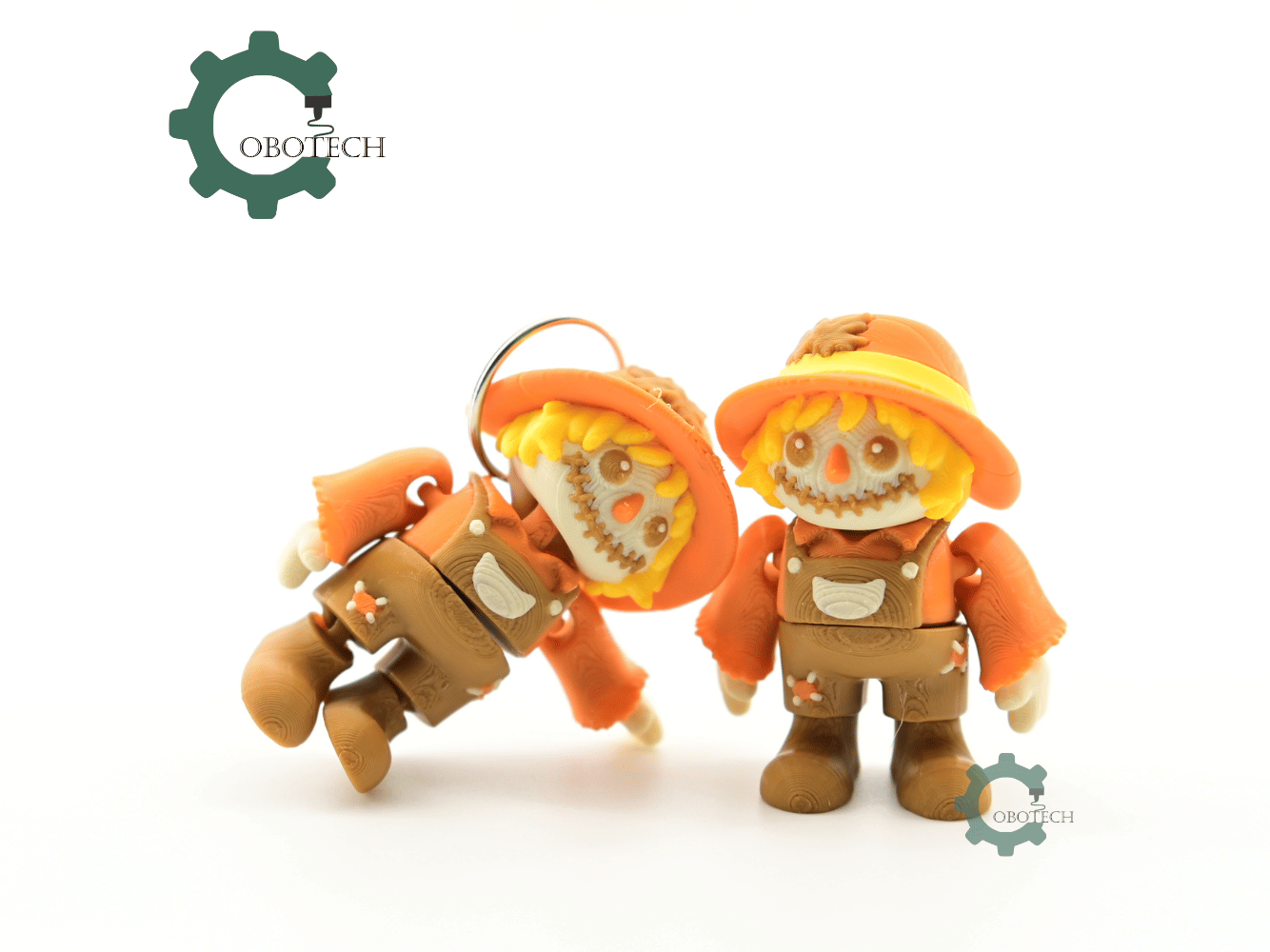Cobotech-Thanksgiving Cheerful Scarecrow Articulated Keychain_08.png