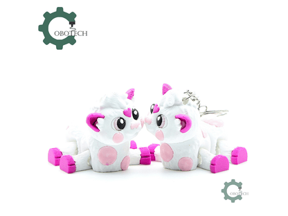 Cobotech-Cute Cow for Animal Lovers Articulated Keychain_09.png
