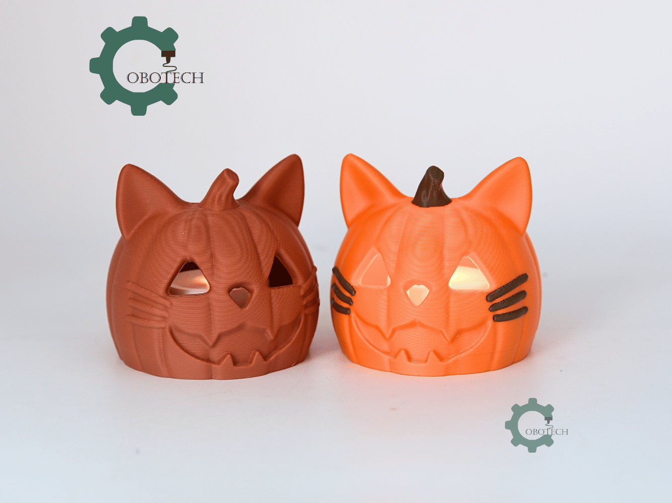 Cobotech-Cute Pumpkin Cat for Cat Lovers Candle Holder_01.png