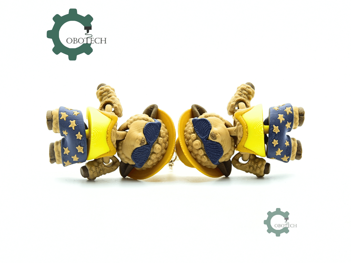 Cobotech-Cool Sheep for Animal Lovers Articulated Keychain_08.png