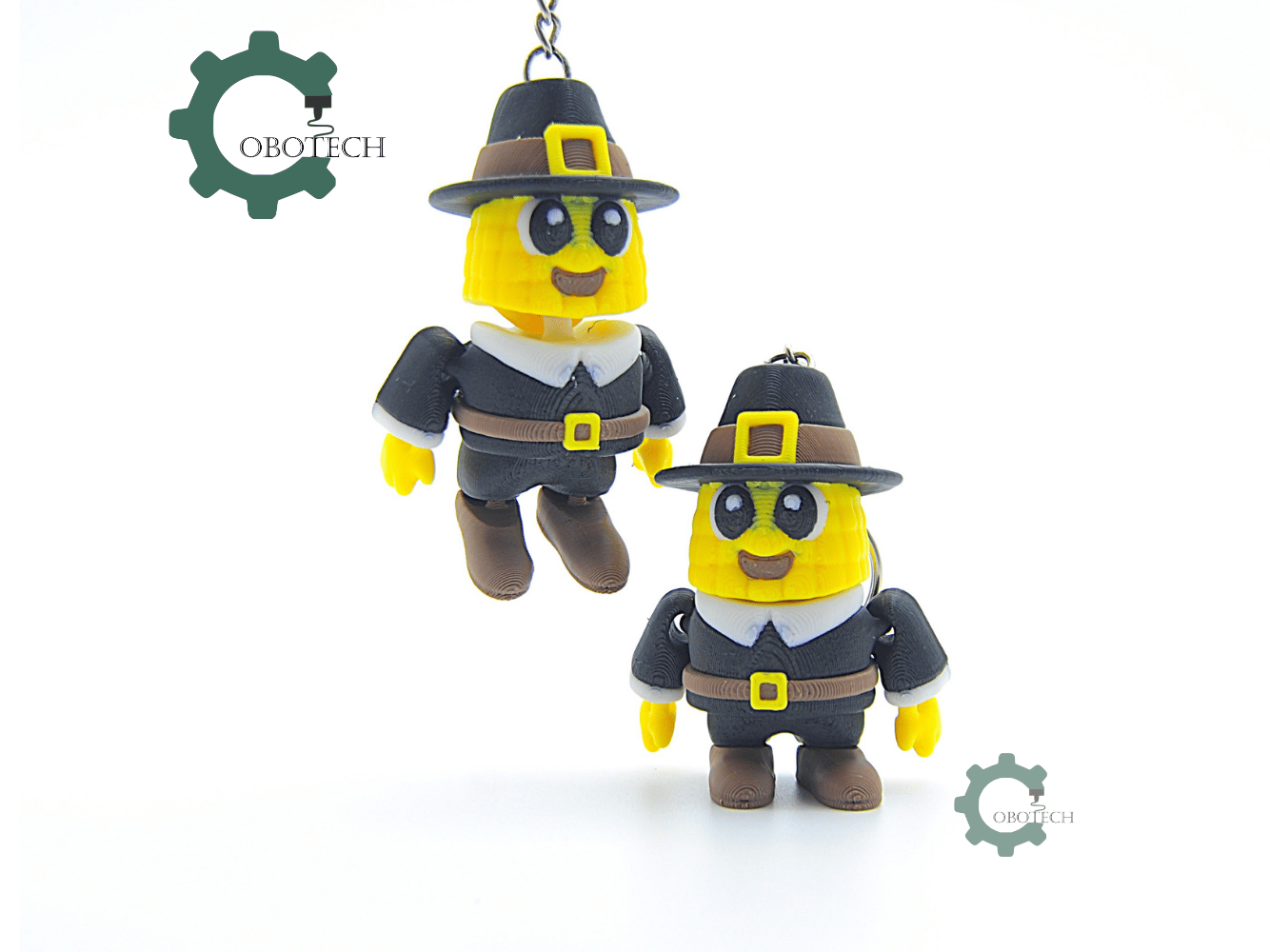 Cobotech-Thanksgiving Pilgrim Corn Articulated Keychain_01.png