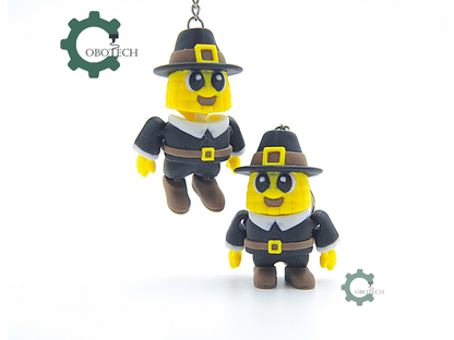 Cobotech-Thanksgiving Pilgrim Corn Articulated Keychain_01.png