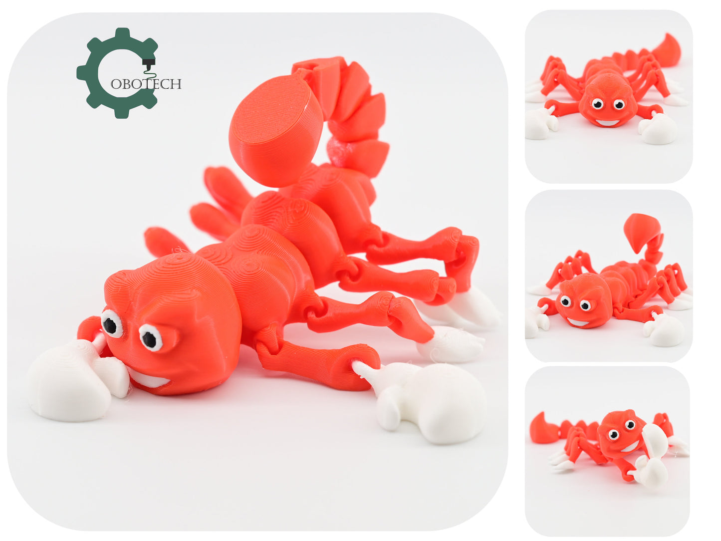 Digital Downloads Cobotech Articulated Scorpion Toy by Cobotech