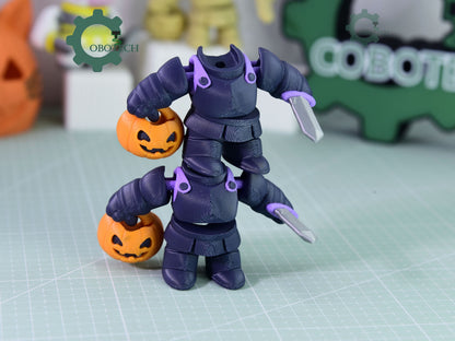 Cobotech-Headless Pumpkin Guard Articulated Keychain_04.jpg
