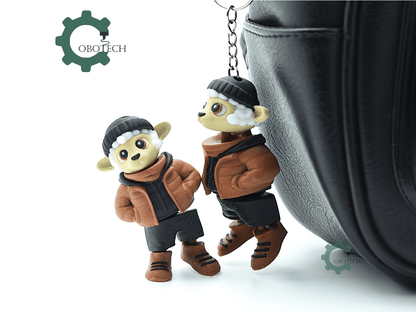 Cobotech-Winter Urban Sheep Articulated Keychain_05.png