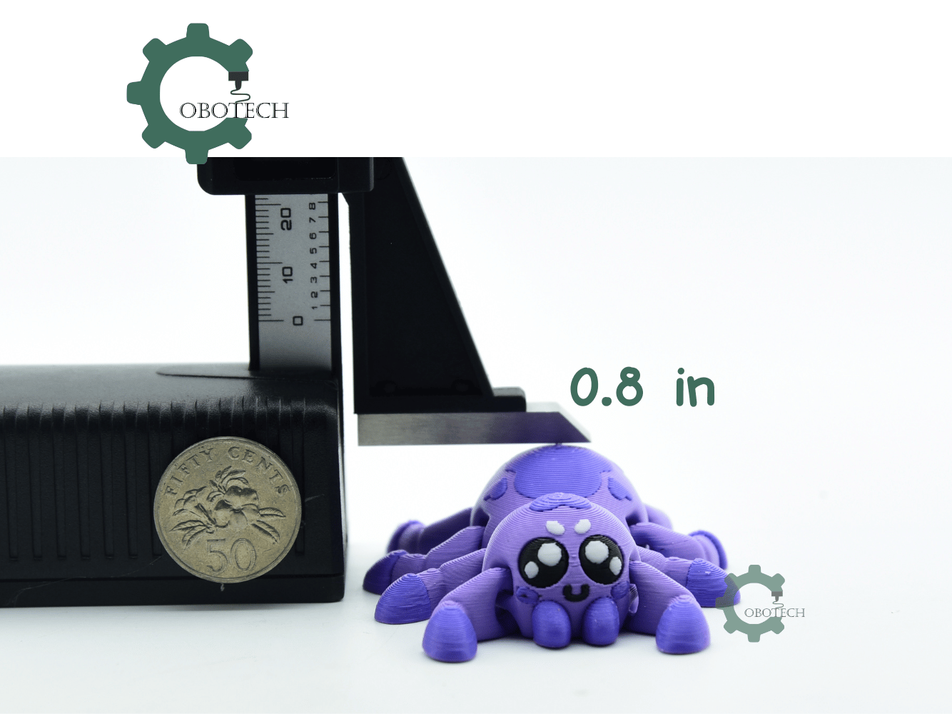 Cobotech-Playful Spider Buddy Articulated Keychain_04.png
