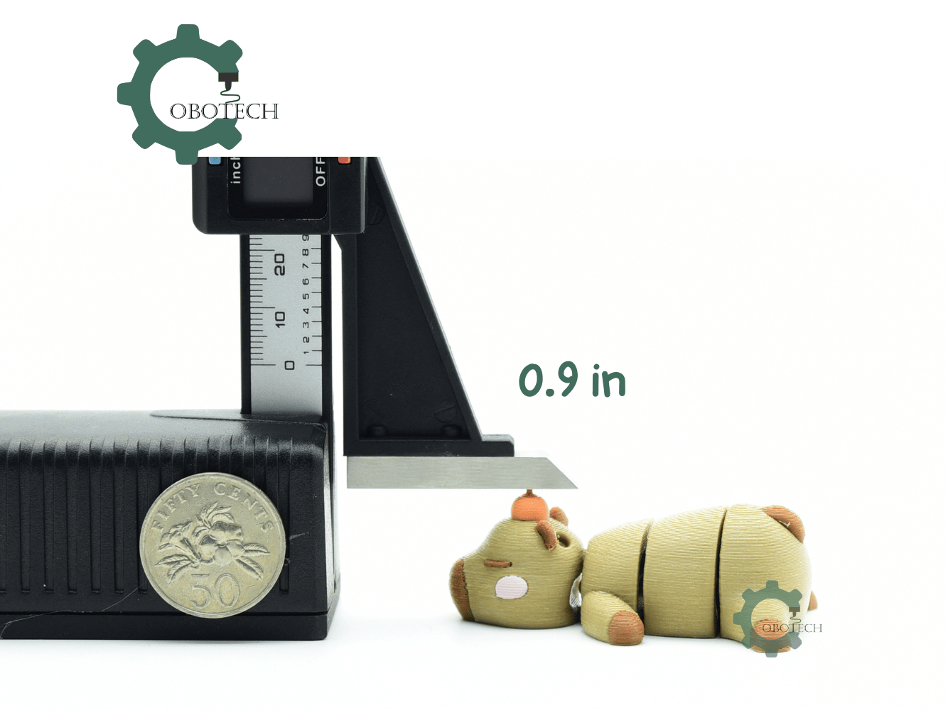 Cobotech-Sleepy Capybara Buddy Articulated Keychain_03.png