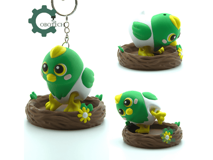 Cobotech-Birds in a Nest Articulated Keychain_02.png