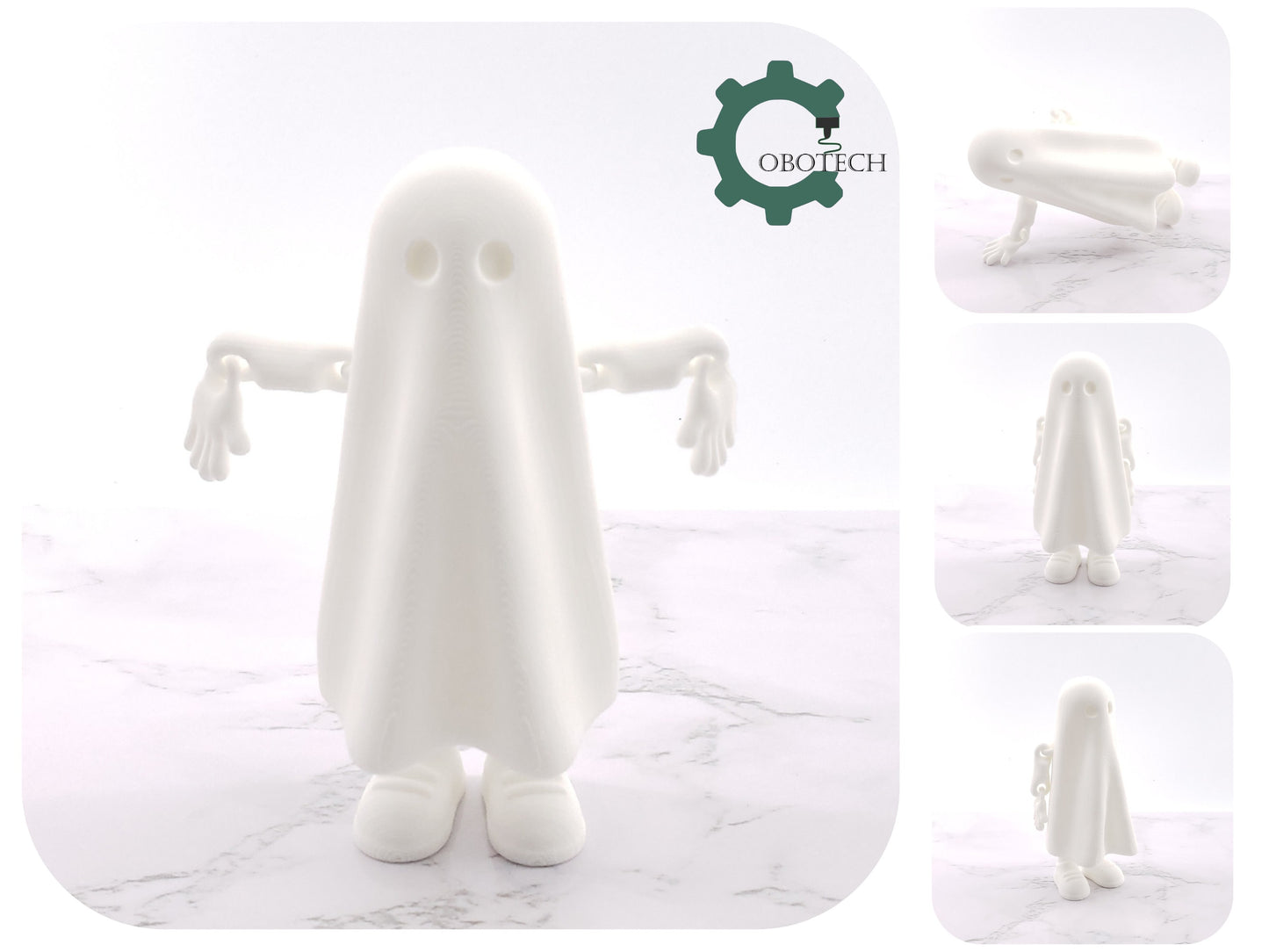 Digital Downloads Cobotech Standing Ghost with Articulated arms by Cobotech