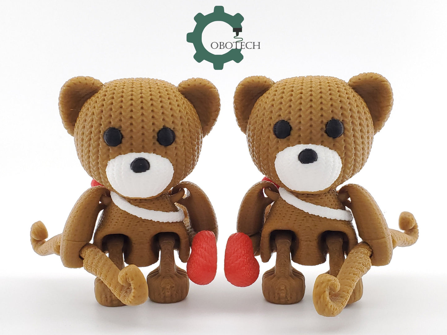 Digital Downloads Cobotech Articulated Crochet Cupid Bear by Cobotech