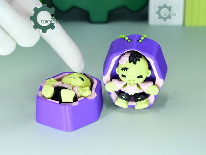 Cobotech-Coffin Zombie Flexi Clicker Keychain_01.jpg