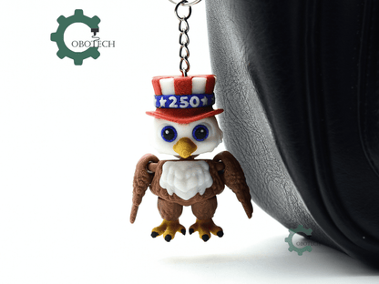 Cobotech-America 250 Eagle for July 4th Articulated Keychain_06.png