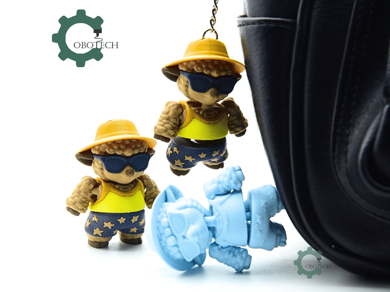 Cobotech-Cool Sheep for Animal Lovers Articulated Keychain_04.png