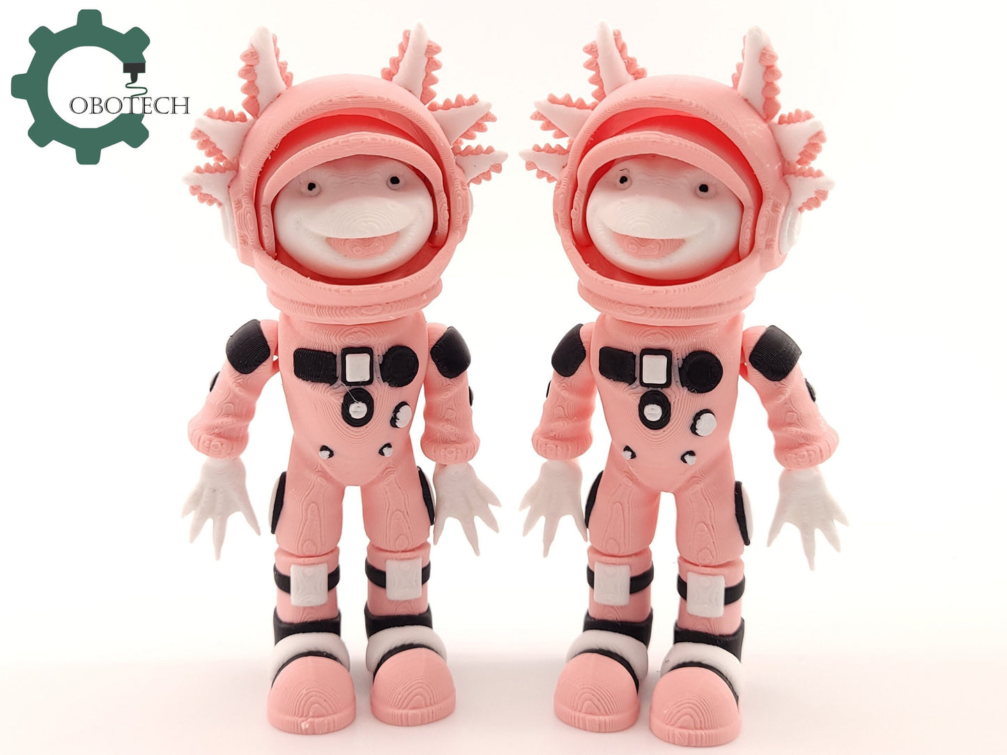 Digital Downloads Cobotech Articulated Axolotl Astronaut by Cobotech