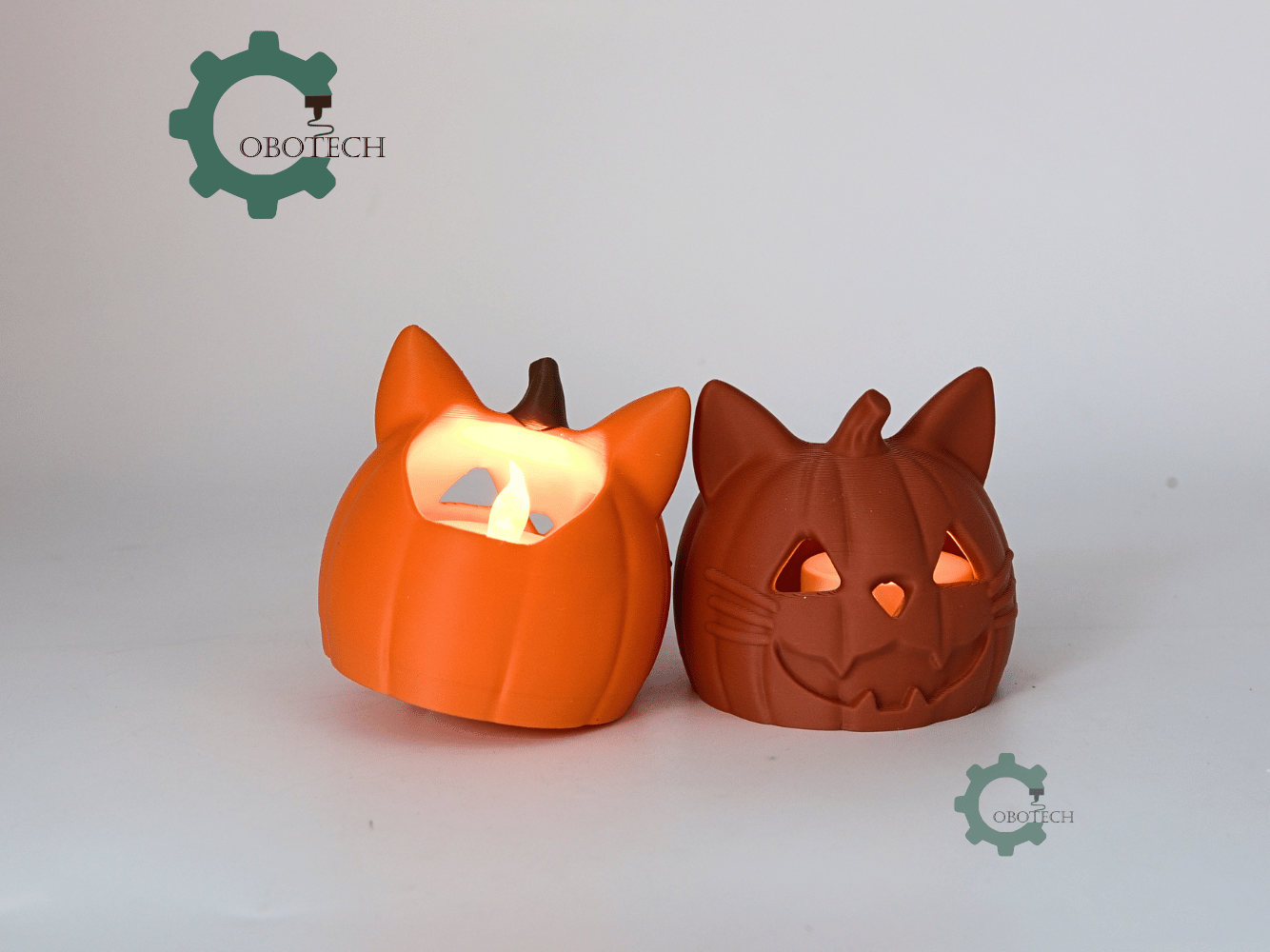 Cobotech-Cute Pumpkin Cat for Cat Lovers Candle Holder_08.png