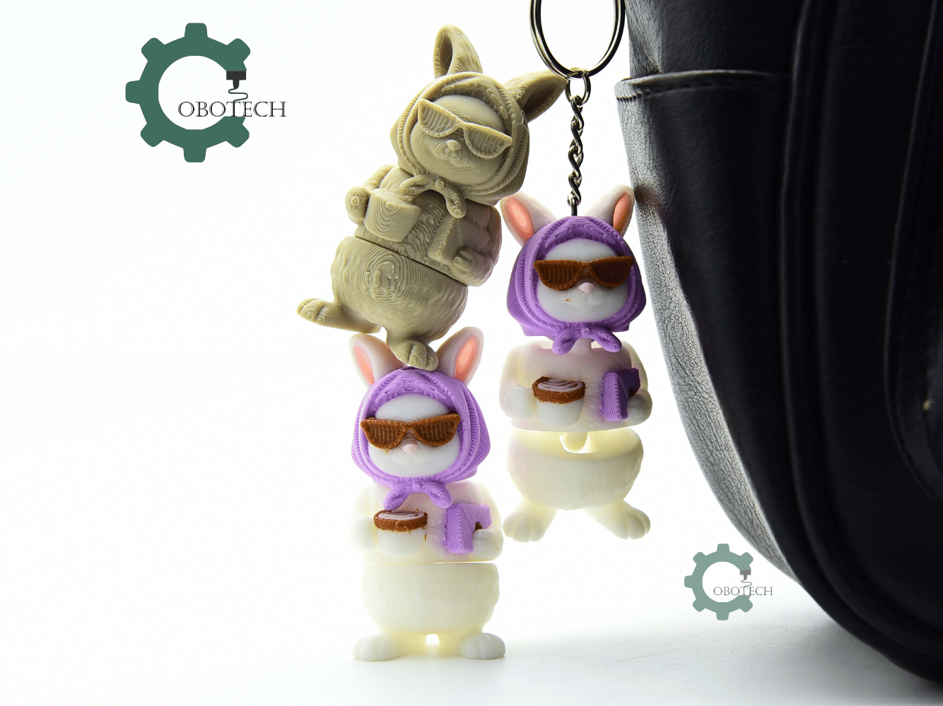 Cobotech-Easter Fancy Rabbit Articulated Keychain_04.png