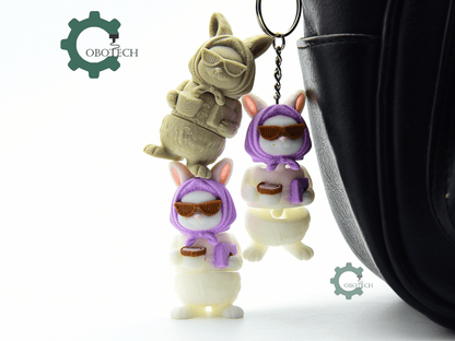 Cobotech-Easter Fancy Rabbit Articulated Keychain_04.png