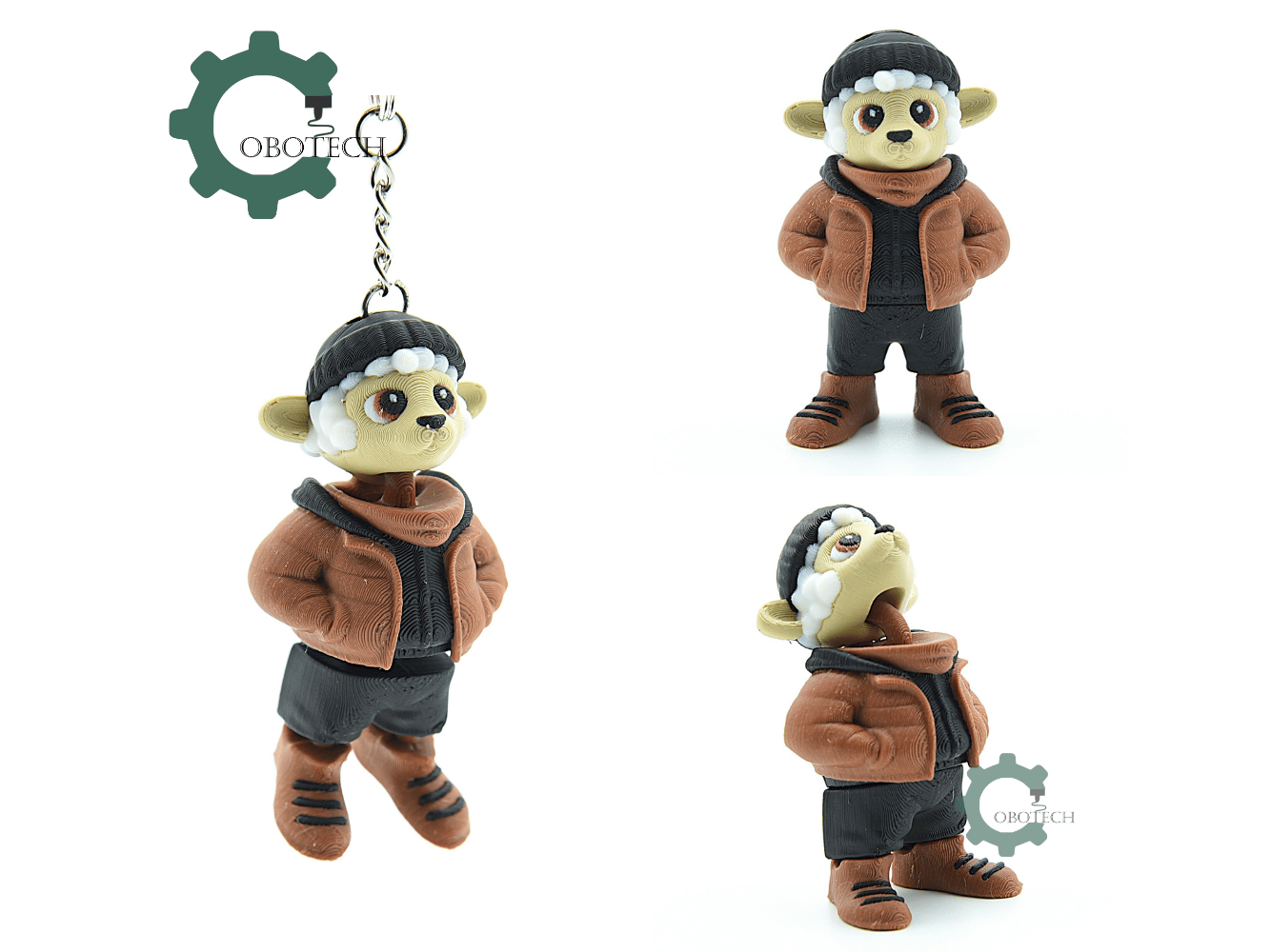 Cobotech-Winter Urban Sheep Articulated Keychain_02.png