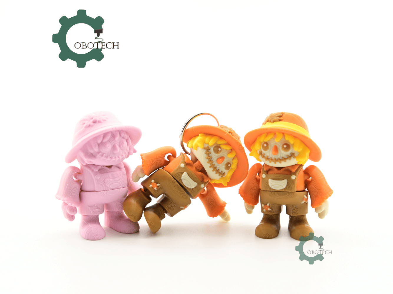 Cobotech-Thanksgiving Cheerful Scarecrow Articulated Keychain_07.png