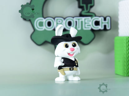 Cobotech-Cowboy Bunny Articulated Keychain_02.jpg