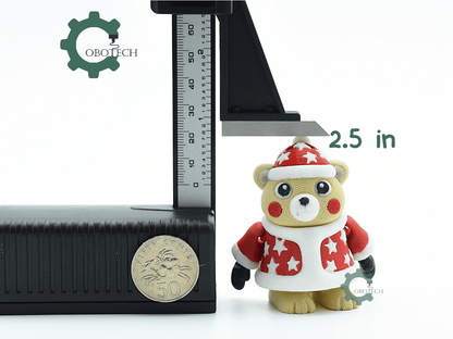 Cobotech-Winter Polar Bear Friend Articulated Keychain_03.png