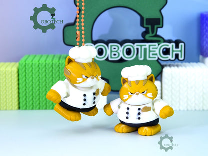 Cobotech-Grumpy Cat Chef Articulated Keychain_01.jpg