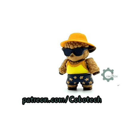 Cobotech-Cool Sheep for Animal Lovers Articulated Keychain_10.gif