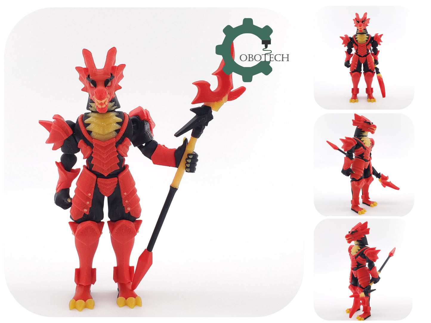 Exclusive Model, Not for sale - Articulated Dragon Knight by Cobotech