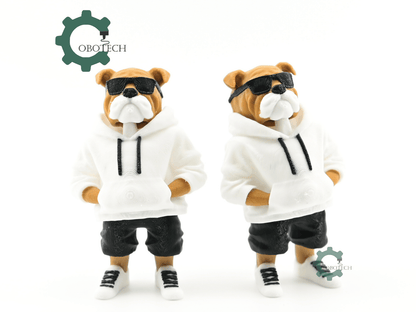 Digital Downloads - Cobotech Articulated Bulldog In Hoodie Urban Vibes