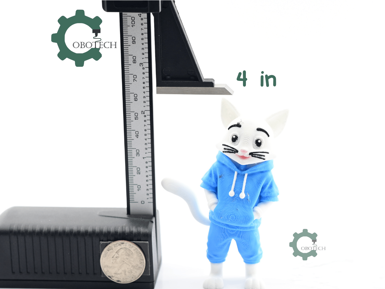 Digital Downloads - Cobotech Articulated Cat In Hoodie Urban Vibes