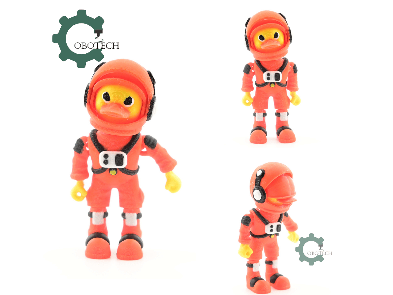 Digital Downloads - Cobotech Articulated Duck Astronaut