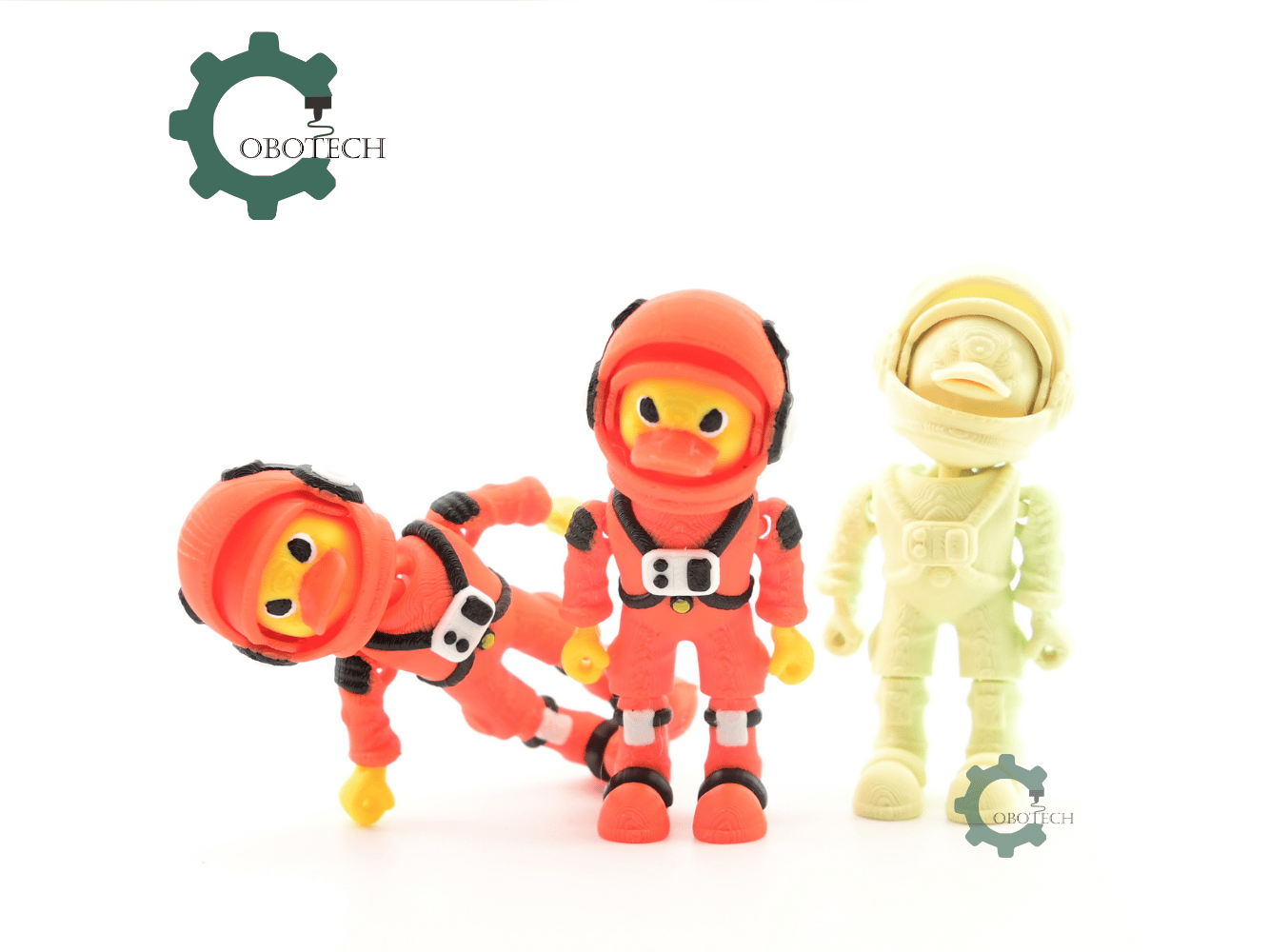 Digital Downloads - Cobotech Articulated Duck Astronaut