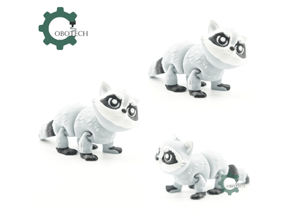 Digital Downloads - Cobotech Articulated Grumpy Raccoon