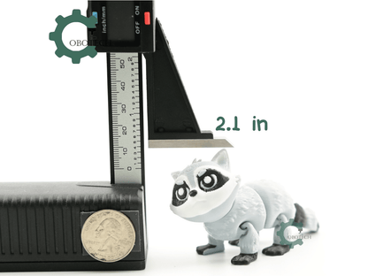 Digital Downloads - Cobotech Articulated Grumpy Raccoon