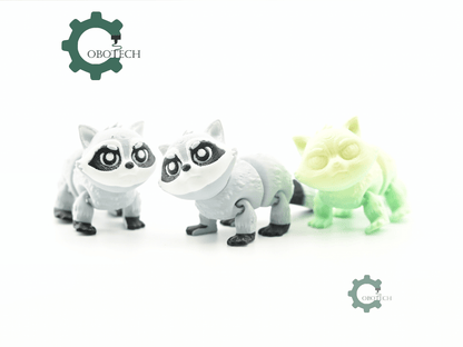 Digital Downloads - Cobotech Articulated Grumpy Raccoon