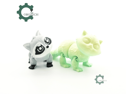Digital Downloads - Cobotech Articulated Grumpy Raccoon