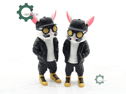 Digital Downloads - Cobotech Articulated Hip Hop Bunny Urban Vibes