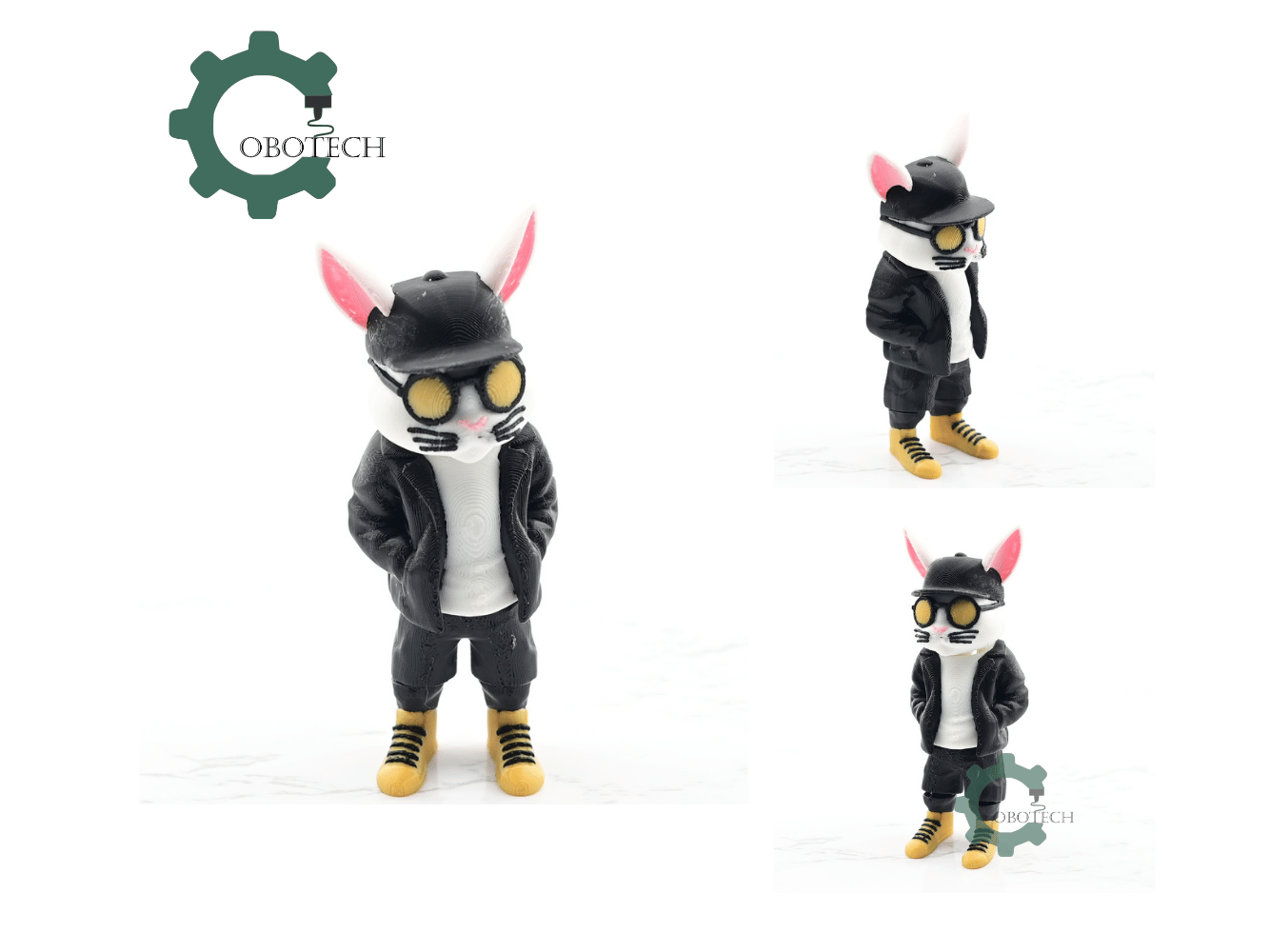 Digital Downloads - Cobotech Articulated Hip Hop Bunny Urban Vibes