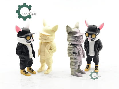 Digital Downloads - Cobotech Articulated Hip Hop Bunny Urban Vibes